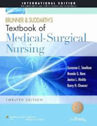 BRUNNER & SUDDARTH'S TEXBOOK OF MEDICAL-SURGICAL NURSING BOOK 1