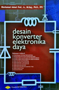 DESAIN KONVERTER ELEKTRONIKA DAYA