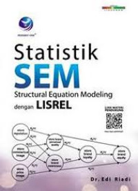 Image of Statistik SEM Structural Equation Medeling dengan LISREL